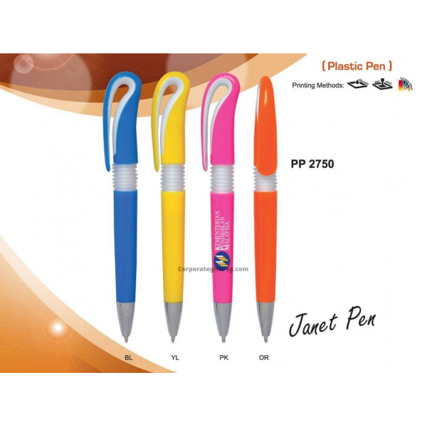 PP 2750 Janet Pen (Plastic Pen)